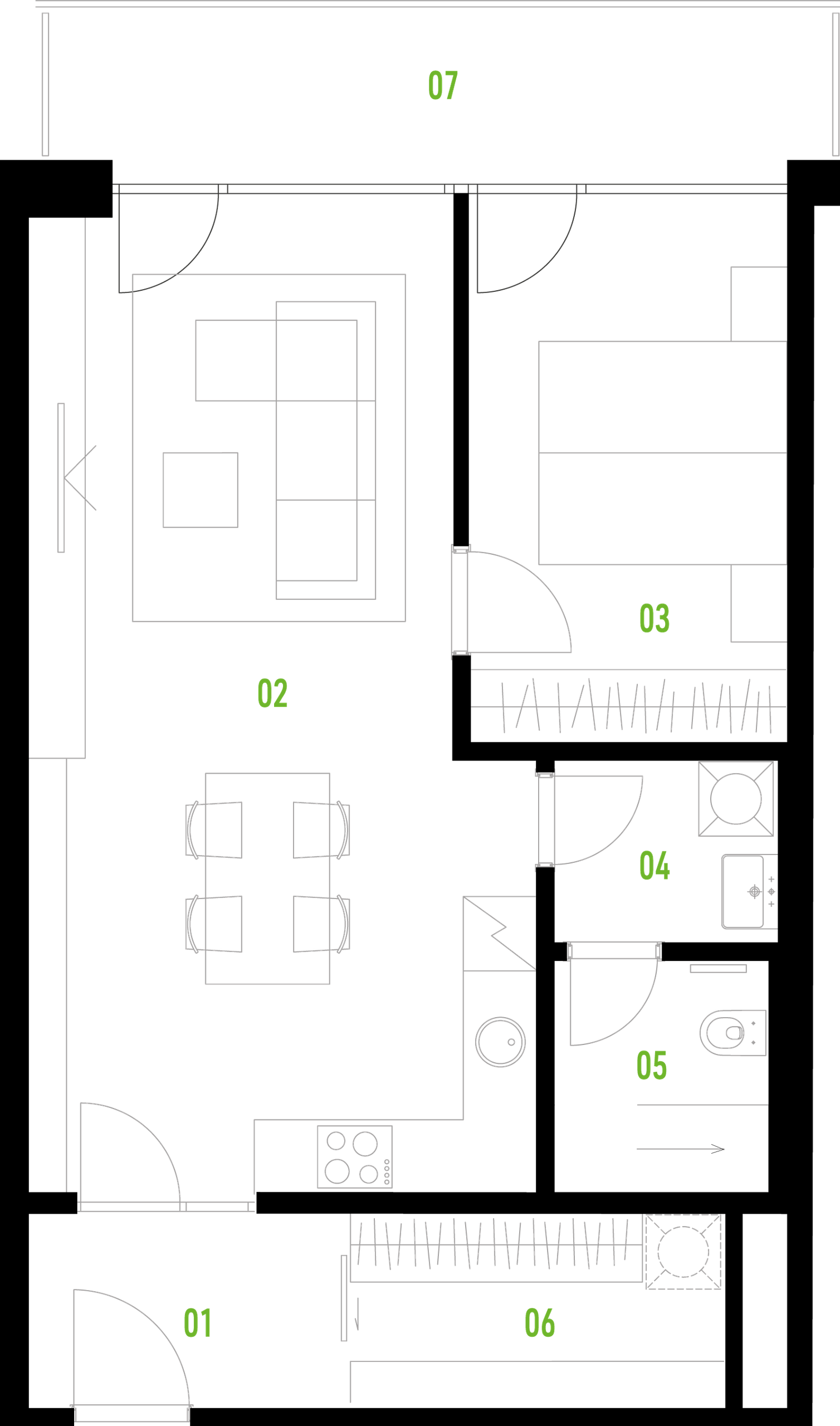 A34 floor plan